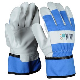 OX-ON Childrens Gardening Gloves 4-6 Years Blue