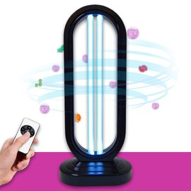 Uvlizer - UV Light Sanitizer & Ultraviolet Disinfection Lamp for Home, Room, Office, Kitchen (UVC Cleaning Device with Remote Control | Kill Germs, Bacteria, Viruses, Bed Bug, Dust Mites | US Support)