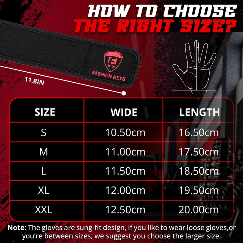 FK by ZM Gym Workout Gloves for Men & Women