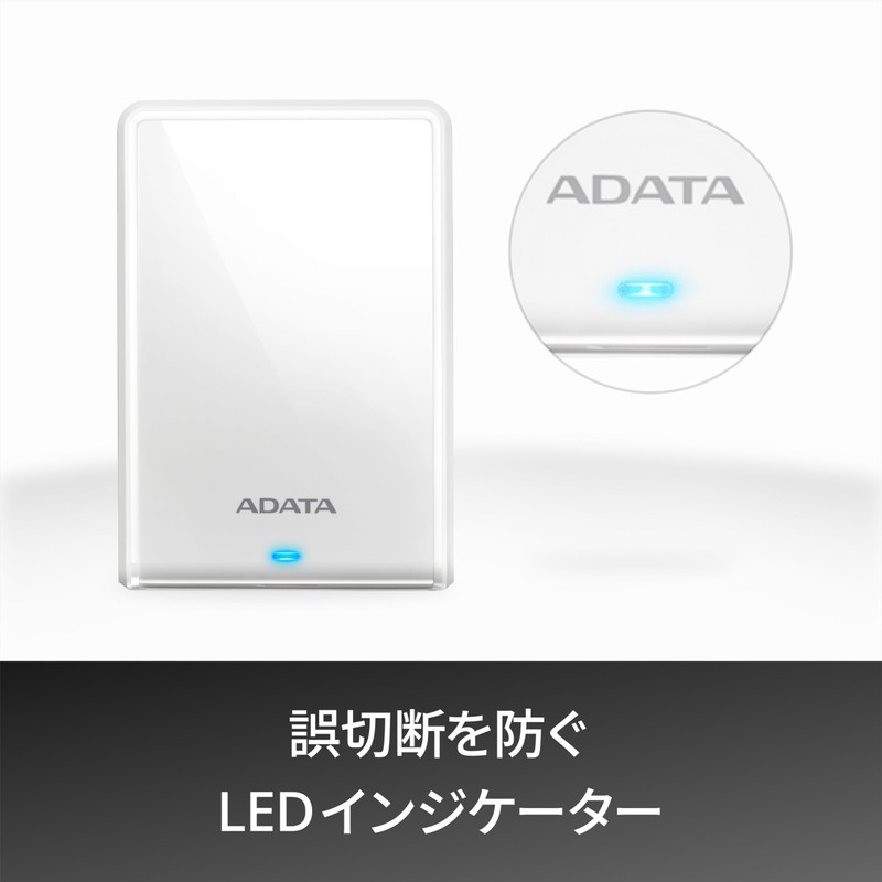 【Adata】 External Hard Drive 2TB HV620S Black USB 3.2 Gen1
