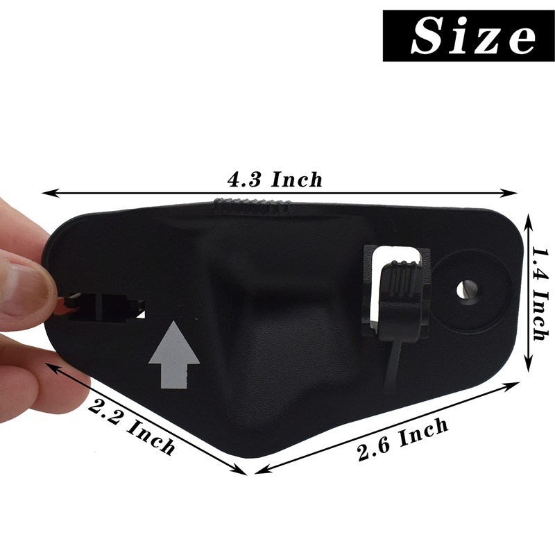 Rldym Hood Support Rod Clamp Holder Clip 53455-53010 for Lexus