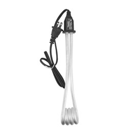 SANELEC, Calentador de Agua #5, Cable de 75 cm, 1000 W de Potencia, 30 litros, Modelo 1556
