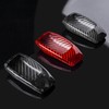 T-carbon Carbon Fiber Key Fob Cover Compatible with Benz,Key Fob