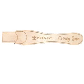 Wooden Pregnancy Test Announcement Pregnantc Bump Reveal Photo prop