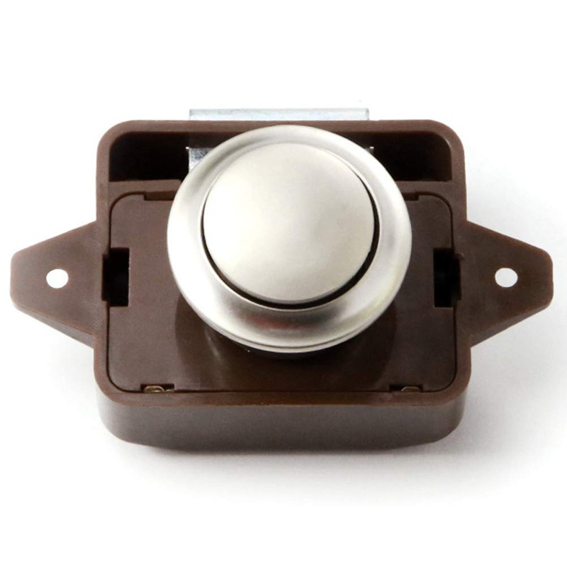 MASO 2pcs Push Lock Push Button Latch Keyless Door Lock
