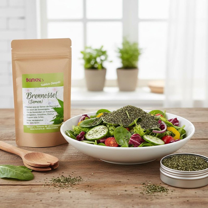 Heimerls Nettle Seeds Whole | Superfood for Wild Herb Kitchen