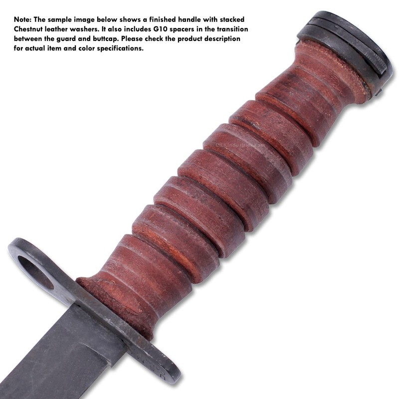 Water Buffalo Leather Handle Washers - Oval Shape - (1.30