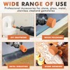 42 Pcs Grinding Wheel Head,Abrasive Mounted Stone Grinding Wheel Head,Mounted