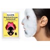 NAXMI Face Mask Sheet, Black Pearl Oxygen Bubble 1 Pack