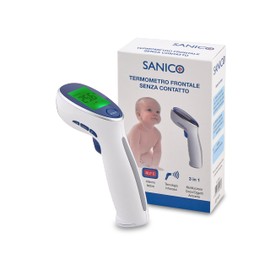 Sanico Infrared Thermometer - Accurate Temperature Measurement, 34 Memory Modes, Fever Alarm, Sturdy Design, Multi-functional, Easy to Use - For Body, Objects, Room Temperature