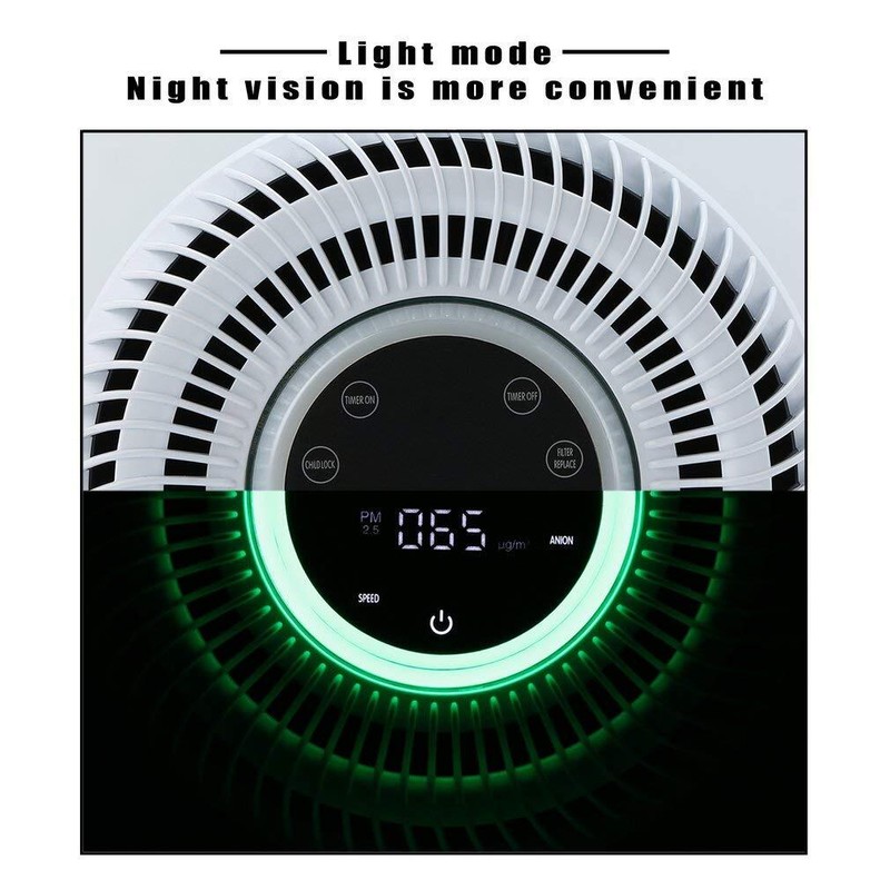 Cimiva HEPA Air Purifier for Home, Intelligent 3 Stage Purifier