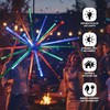 Holiday Bright Lights 28 Inch LED Meteor Burst Multicolor Starburst