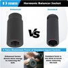77080 Harmonic Balancer Socket Tool 19mm Crank Bolt Socket for