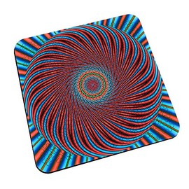 Torched Mind Bending Optical Wooden Jigsaw Puzzle Board, Difficult Hard Tough Puzzles for Adults, 100 Pieces, 11.3” x 11.3”, Floral Illusion