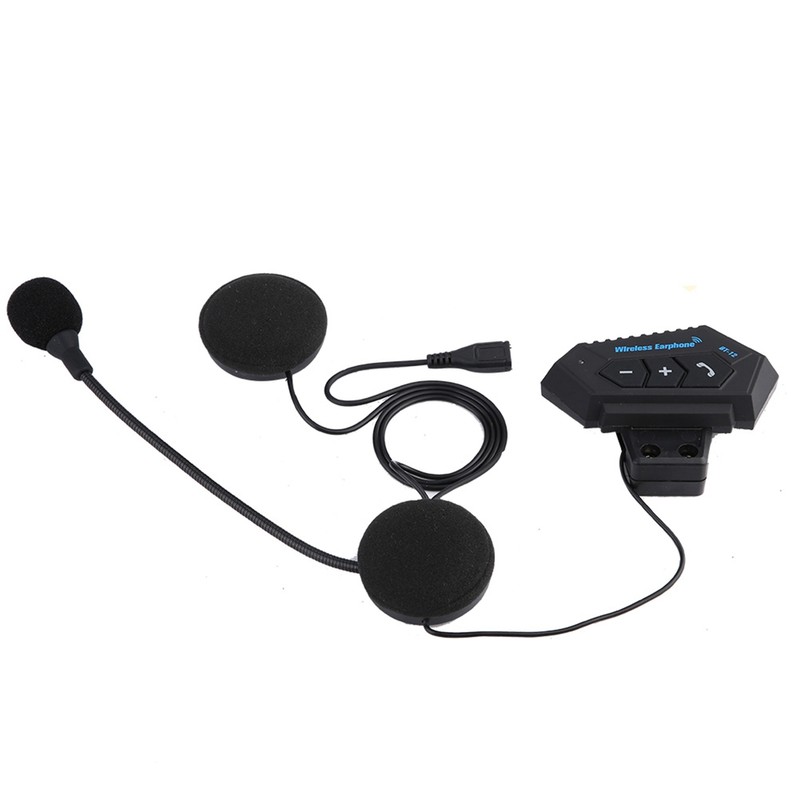 1 Pair Motorcycle Helmet BT Headset Headphone Speakers Support Handsfree