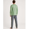 CALIDA Relax Imprint Men's Long Pyjamas, Made from 100% Cotton,