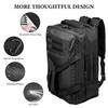3-in-1 Tactical Duffle Backpack - 50L Large Gym Bag with