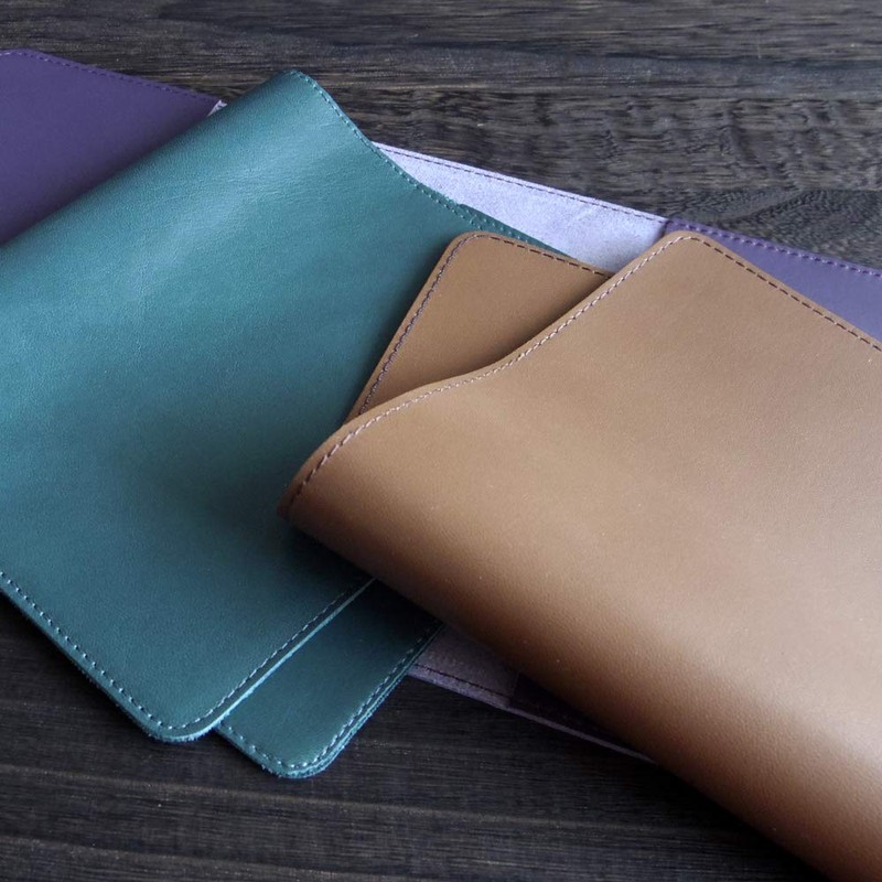 Handmade Leather Book Cover, Small Bible Cover, Made in Japan,