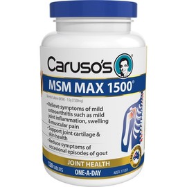 Caruso’s Natural Health Caruso's MSM Max 1500 Tab X 120