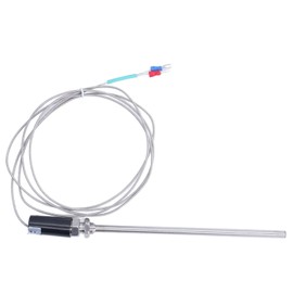 K Type Thermocouple Shielded Wire Temperature Sensor Probe 0‑800℃ 200mm WRNT-01 for Industrial Use