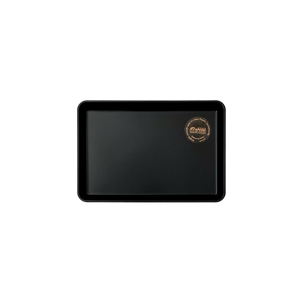Tradition Acoustic PLATRAY Non-Slip Tray 9.4 inches (24 cm), Black, Made in Japan