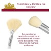 Brochas Faciales Abanico Y Oval. 2 Pzas.