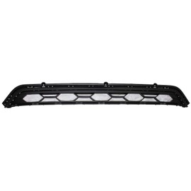 2018-2019 Volkswagen Tiguan Front Lower Bumper Cover Grille; Textured-Black; Without Park Sensor; Made Of Pp Plastic Partslink VW1036143