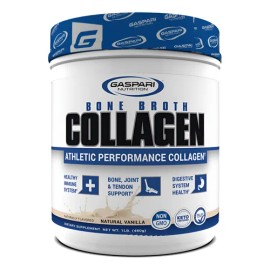 Gaspari Nutrition Colgeno De Caldo De Huesos 480 G Sabor Vainilla                                                                                     
