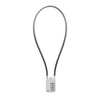 SISAV 50CM/20in Long Cable Locks Cable 4-Digit Combination Lock Re-settable