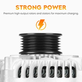 New Alternator for Ford F-150 F150 2012-2014 3.7L V6 2012-2017 3.5L V6, CL3T-10300-BA, 11624