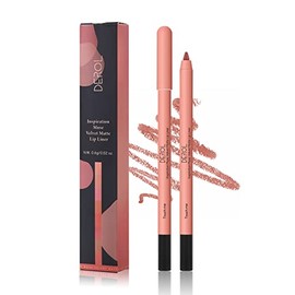 KISSIO Lip Liner,Creamy Lip Liner Pencil,Long Lasting Lip Liner with Sharppens,Matte Lip Liner Smooth and Soft,Non-Dry,Easy to Use,Cruelty free,0.02 oz(01#Touch me)