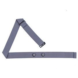 Universal Replacement Heart Rate Monitor Soft Strap Adjustable Elastic Chest Mount Belt for Polar, Garmin, Wahoo