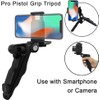 eDealz Vlogging Kit with Light and Microphone Pistol Grip Tripod