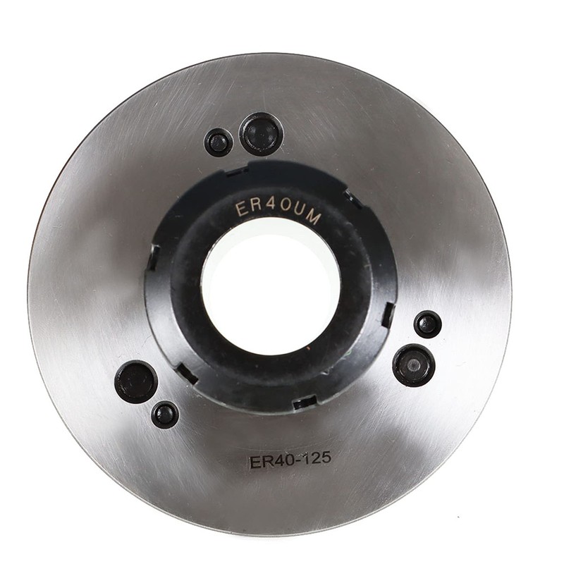 findmall 125MM Diameter ER40 Collet Chuck Compact Lathe Tight Tolerance