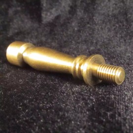 LAMP FINIAL / SHADE RISER for old antique lamp 1/4-27  / raiser / 2" extension