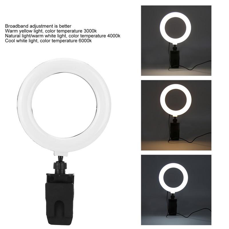 6in Adjustable Conference Video Fill Light USB Powered Fill Light