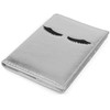 styleBREAKER Passport Holder Lashes with Metallic Shiny Surface, Passport Holder,