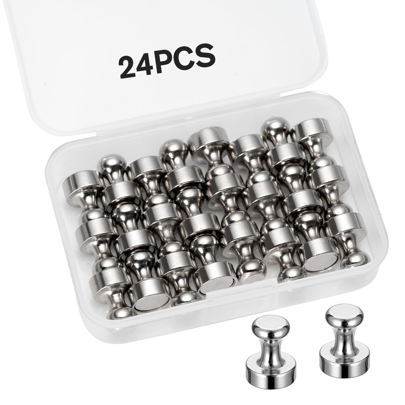24 Pieces Neodymium Magnets, 12 x 16 mm Magnets, Strong