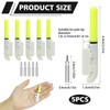 Fishing Light, 5pcs Fishing Bite Alarm Rod Tip Lights for