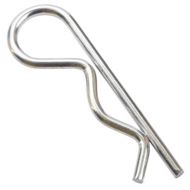 20Pcs Heavy Duty Hitch Pins Clip R Clips Cotter Pins, Zinc Plated Cotter Pin Hairpin Assortment Kit for Use On Hitch Pin Lock Systems - M3 X 60mm