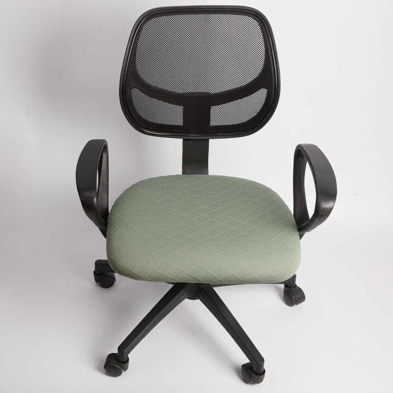 Melaluxe Stretch Jacquard Office Chair Cover, Removable Washable Desk Chair