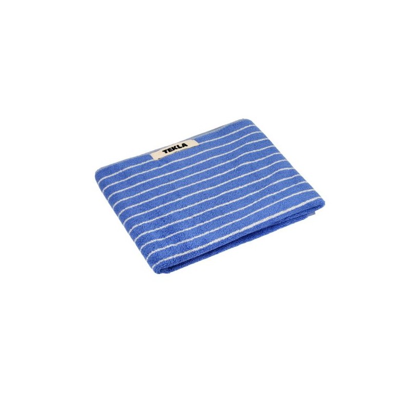 Tecla TT-CLS(50x90cm) Hand Towel Terry Clear Blue Striped Towel /