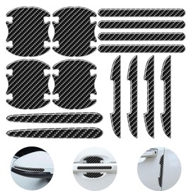 Pack of 14 Car Door Handles Stickers, Car Door Anti-Collision Protection Sticker, Car Door Handles Protection, Car Door Handle, Paint Protection Film, Door Edge Protection Sticker, Paint Protection