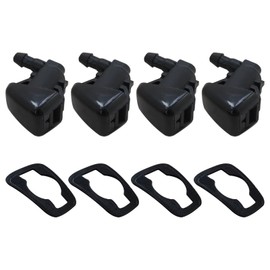 New Windshield Washer Nozzle Front Replacement 8265A128, 55079049AA Fit for Jeep Grand Cherokee Blindada Sport Utility 4-Door 5.7L 345Cu. In. V8 GAS OHV Naturally Aspirated 2017 2018