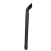 Exhaust Stack - 1-1/2" x 24" Curved Black