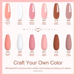 Lavender Violets 14g x 6 Colors Acrylic Dip Powder French Nail Art Manicure Large Capacity Dipping Powder Nail Powder White Nude Pink Salon Choice J201