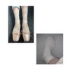 ProDance P008N Ballet Socks, Ballet Tights, Combinable, Set, Short, Ankle