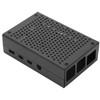 For Raspberry Pi 4B Aluminum Alloy Case MultiHoles Protective Cooling