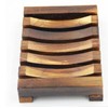 Kandid Bamboo Soap Dish - Single Pack with Drip Holes