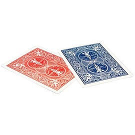 Bicycle Magic Card Double Back Red/Blue PCM01